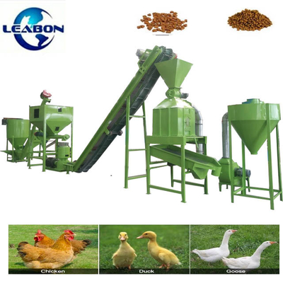Pelotilla de la alimentación de las aves de corral de la embaladora del estiramiento del pienso que hace la línea máquinas en venta